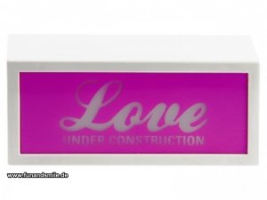 Das witzige Leuchtschild - Love under Co