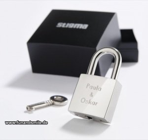 Das wunderschöne Retro Liebesschloss mit