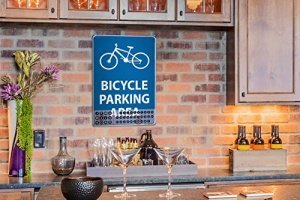 Wand Kalender Fahrrad Parkplatz