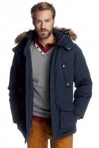 Daunen/Federn Parka