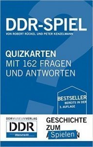 DDR-Spiel Quizkarten mit 162 Fragen und Antworten