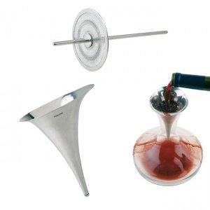 Dekantiertrichter mit herausnehmbarem Si