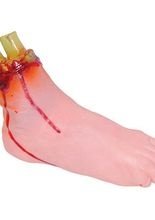 Deko Abgehackter rechter Fuß 28cm