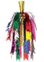 Deko-Hänger aus Folie Party-Deko bunt