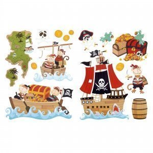 Deko-Sticker "Pirat"
