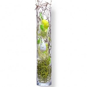 Deko-Vase Ostern grün (50cm)