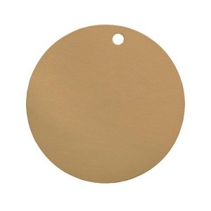 Dekoanhänger Kreis, gold, 10 St.