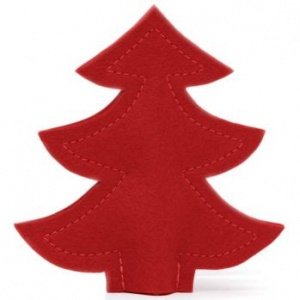 Dekobaum aus Filz rot von Hey Sign