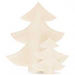 Dekobaum aus Filz weiss von Hey Sign