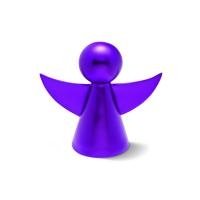 Dekoengel Gabriel lila von Philippi