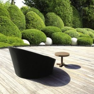 Dekokugel Wave 200 Weiß-Granit