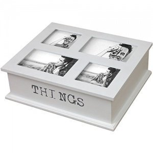 Dekorative, stilvolle Holzbox Fotobox