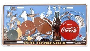 Dekoschild COCA COLA (Sports)