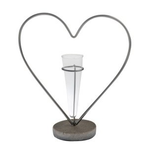 Dekoständer Offenes Herz, breit