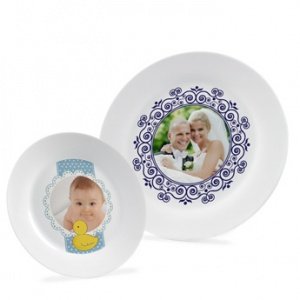 Dekoteller mit Foto - Dekoteller - Groß