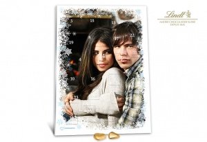 Deluxe Foto-Adventskalender mit Schokola