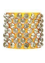 Deluxe Punk-Armband Strasssteine neonora