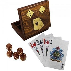 Deluxe Holz Karte Box