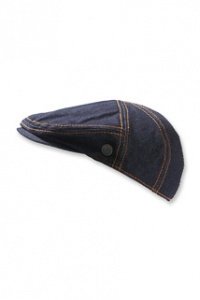 Denim Drivers Cap aus Baumwolle