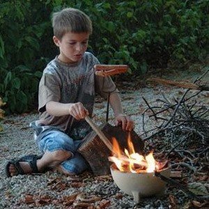 Denk ´Zwergenfeuer´ - kleine Feuerschale