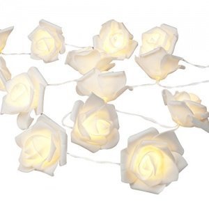 LED Rosen Lichterkette