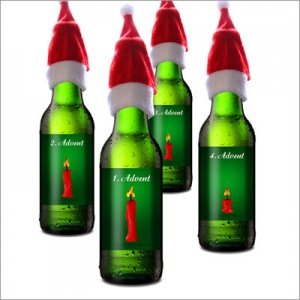 Der Bier Adventskranz