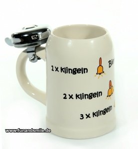 Der Bierkrug mit der Klingel