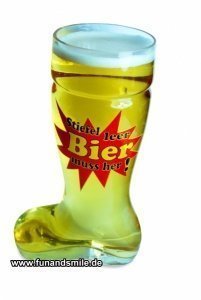 Der Bierstiefel - Das Partyglas für Prof