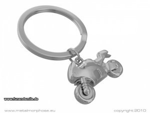 Der Designer Schlüsselanhänger - Biker /