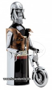 Der Flaschenhalter als cooler Biker