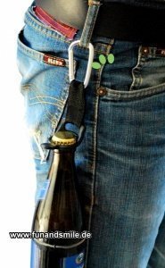 Der Flaschenhalter für unterwegs
