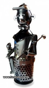 Der Golfer - Weinflaschenhalter