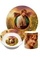 Der Hobbit Essgeschirr-Set 3-teilig Bilb