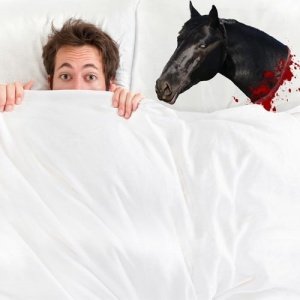 Der Pate Pferdekopf Kissenbezug