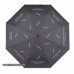 Der Raucher-Regenschirm - Smoker´s Umbre