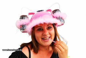 Der Trinhelm in pink für Frauen