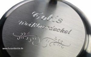 Der Weißbierdeckel mit individuelller Gr