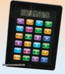 Der XXL iPad Taschenrechner
