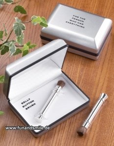 Der edle Bauchnabel Pinsel inkl. Geschen