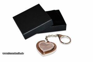 Der elegante Handtaschenhalter Herz