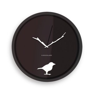 Der frühe Vogel… - Wanduhr