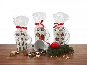 Der gefüllte Weihnachtsbecher