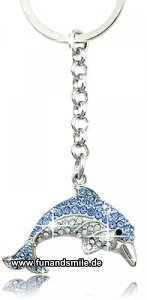 Der glitzernde Schlüsselanhänger mit Del