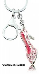 Der glitzernde Schlüsselanhänger mit Hig