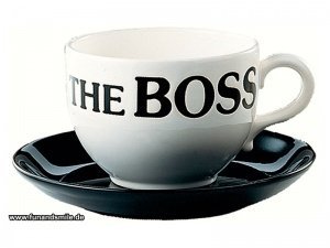 Der große Boss Kaffeepott