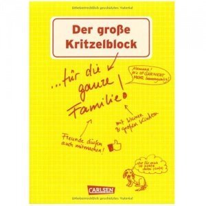 Der große Kritzelblock für die ganze Fam