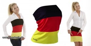 Der heiße Deutschland Frauen Top sowie R