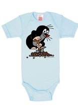 Der kleine Maulwurf Baby Body, light blu