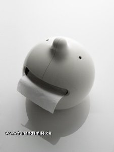 Der lustige Toilettenpapierhalter Mr. P 