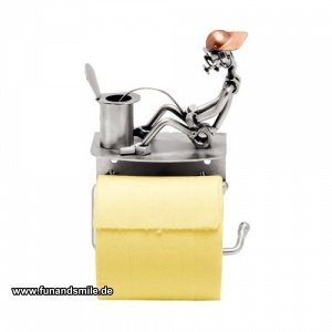 Der originelle Bitte setzen Toilettenpap